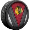 InGlasCo Fanúšikovský puk NHL Stitch Blister (1ks), Chicago Blackhawks