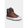 Detské kožené tenisky Converse CHUCK TAYLOR AS BERKSHIRE BOOT hnedá farba, A08442C EUR 35.5