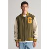 Gant LIGHT VARSITY jacket hnedá