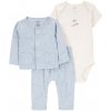 CARTER'S Set 3dielny mikina, body kr. rukáv, tepláky Blue Airplane chlapec MFL 9m/ veľ. 74 1P599710_9M