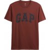 Pánske tričko GAP, BASIC LOGO Hnedá,Čierna S