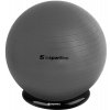 Gymnastická lopta inSPORTline Top Ball 75 cm so základňou BallBase šedá