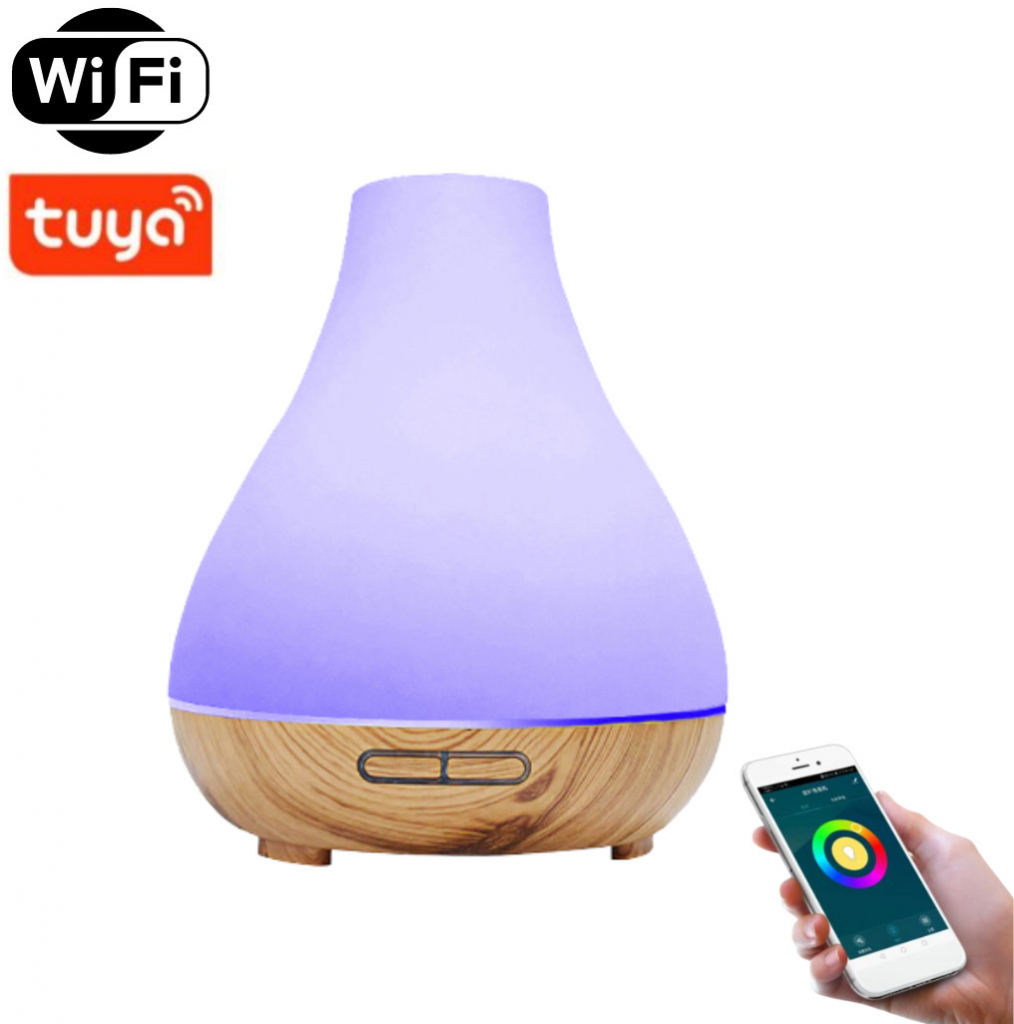 Bot Solo Smart aroma difuzér S2 biela a svetlé drevo 300 ml