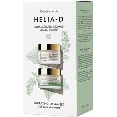 Helia-D Botanic Concept hydratačný krém pre normálnu až zmiešanú pleť 50 ml + hydratačný nočný krém 50 ml