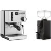 Rancilio Silvia E + Eureka Mignon Manuale, BL black