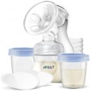 Philips AVENT Manuálna Natural 125 ml a VIA poháriky 180 ml 5 ks