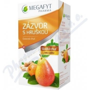 Megafyt Ovocný zázvor s hruškou 20 x 2 g