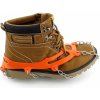 Protišmykové návleky na topánky - mačky, Mountaineer, veľkosť 36 - 40 - oranžové