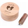 Pendrive MemoRabbit DS-P45 8 GB USB 2.0 hnedý