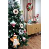 MagicHome Strend Pro Dekorácia Vianoce Torta 27x57 cm