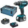Makita DDF482RFJ Aku vŕtacie skrutkovač Li-ion 18V/3,0 Ah DDF482RFJ