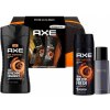 Axe Dark Temptation trio darčekový set s kozmetickou taškou