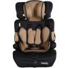 Pepita Leona 2v1 I-Size bezpečnostná detská sedačka 9-36kg 76-150cm - čierno-béžová Pepita