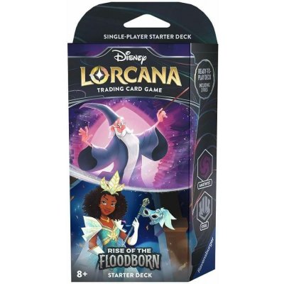 Disney Lorcana TCG: Rise of the Floodborn Starter Deck Amethyst/Steel