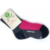 zimné ponožky Surtex 70% Merino Růžovo šedé 34 - 35