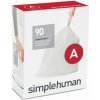 Vrecia do odpadkového koša 4,5 L, Simplehuman typ A, zaťahovacie, 3 x 30 ks (90 vriec ) , 60 ks
