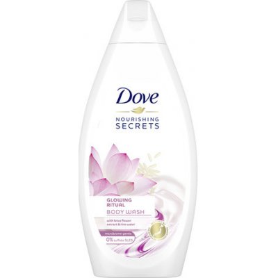 Dove Nourishing Secrets Glowing Ritual Body Wash (Lotus Flower Extract & Rice Water) - Sprchový Gél 400 ml