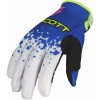 SCOTT glove 350 RACE EVO - 2022, blue/yellow, L