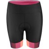 Kraťasy Force VICTORY dámske do pása s vložkou, črn-ruž S