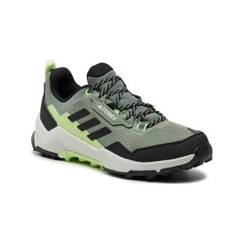 adidas Terrex AX4 Gore Tex Hiking topánky silver green core black crystal jade