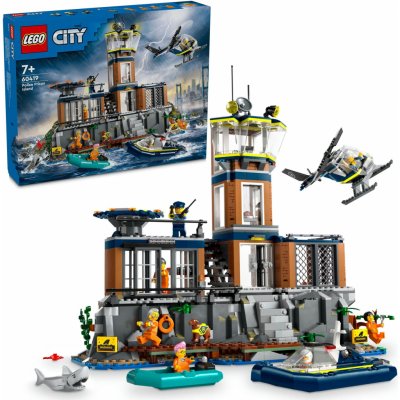 LEGO stavebnica LEGO® City 60419 Polícia a väzenie na ostrove (5702017583716)