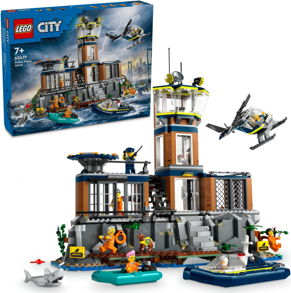 LEGO® City 60419 Polícia a väzenie na ostrove od 69 € - Heureka.sk