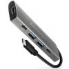 AXAGON HMC-5G2, USB-C 3.2 Gen 2 10 Gb/s hub, porty HDMI 4K/30Hz + 2x USB-A + 2x USB-C, PD 60W, kabel USB-C 13cm