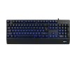 C-TECH Klávesnice KB-104BK, USB, 3 barvy podsvícení, černá, CZ/SK
