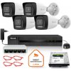Hilook monitorovacia súprava 4 IP kamery IPCAM-B8-30DL s 1TB diskom