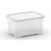 KIS Plastový úložný box - T Box XXS, Transparentní, 5 L