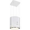 Klarstein Tron Ambience, digestor, 38 cm, ostrovčekový, 540 m³/h, LED, biely (CGCH2-TronAmbience-W)