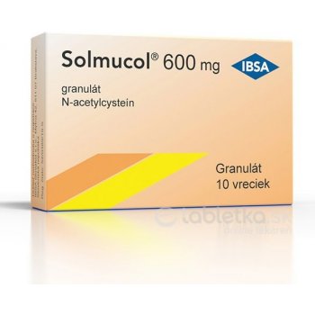 Solmucol 600 mg gra. 10 x 2,7 g