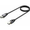 Unitek Unitek Ethernetový LAN kabel RJ-45, patchcord kat. 8 (S/FTP), síťový kabel 15 m