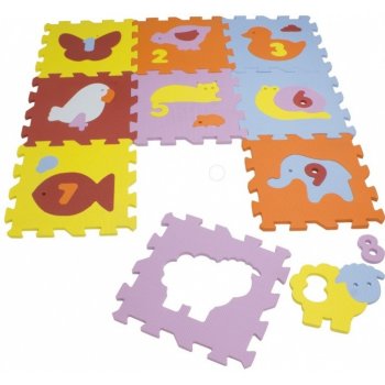 Alltoys CZ puzzle zvířátka 9 ks