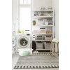 SMARTSTORE Kontajner „Classic 2“, priehľadný, plast, 2 l, čierne úchytky, 3521070