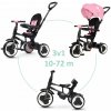 QPLAY Trojkolka Rito eva Pink, vek 10-72 mesiacov