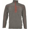 Pánska flísová mikina Pinguin Irbis Man (grey/red) XL