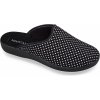 607-LC28 MJARTAN-Čierne papuče s bielymi bodkami Veľkosť: 40