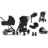Cybex Balios S Lux 3v1 Moon Black Bundle set XL Hlboká vanička