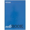Záznamová kniha Office Products A5 96 listov linajková - rôzne farby Farba: Modrá