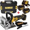 DeWALT DCW682P2 Lamelovacia fréza 2x5,0Ah 18V