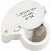 Verk 09002 Skladacia mineralogická lupa LED - zväčšenie 40x