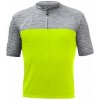 Dres krátky pánsky SENSOR CYKLO COOLMAX neón žltá/sivá L