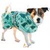 Teplé a funkčné oblečenie pre psy a mačky Zelená XXL