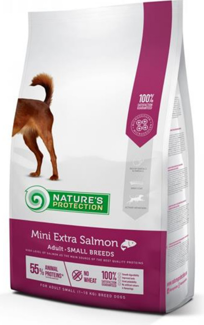 Natures P dog Adult mini extra salmon 2 kg