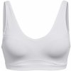 Dámska športová podprsenka bez výstuže Under Armour SMARTFORM EVOLUTION MID W biela 1373826-100 - S