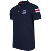 Fan-shop Polo PSG Sleeve Stripe modré