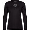 Fox Womens Ranger Fox Head LS Jersey black S