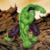 Pohľadnica Hulk Marvel vykladanie z diamantov