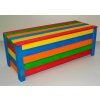 Úložný box na hračky 150cm Farba: Viacfarebná